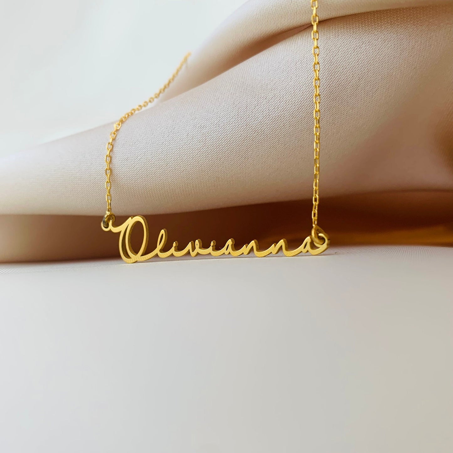 Personalized Name Necklace - Minimalist Name Necklace 925 Sterling Silver - Custom Name - Gift For Moms - Birthday Gift - Gift For Her