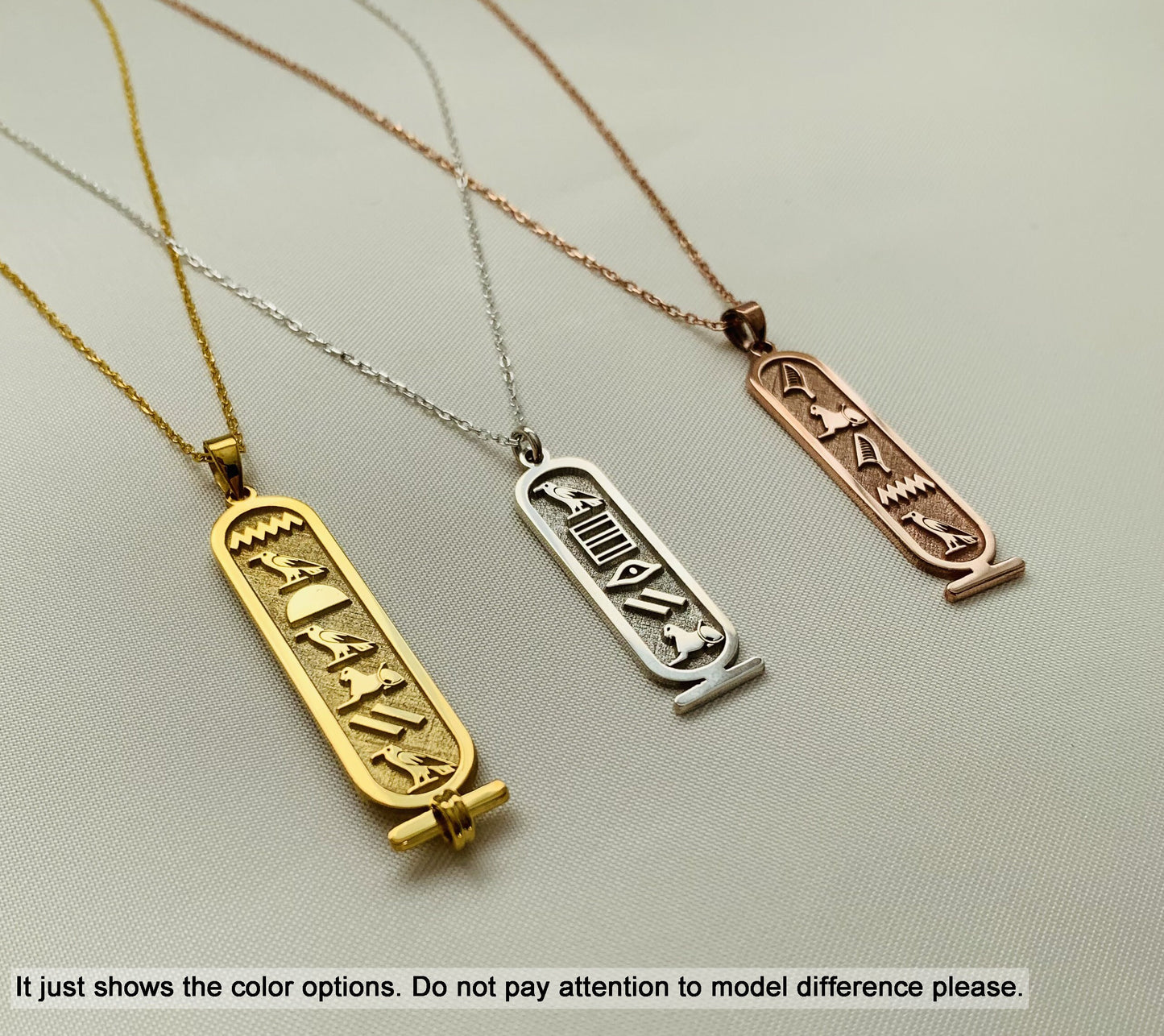 Ancient Egyptian Hieroglyphic Name Necklace 925 Sterling Silver Color Options, Ancient Egyptian Hieroglyphic Name Necklace 925 Sterling Silver, Personalised Necklace , Custom Name Jewellery , Personalised Gift