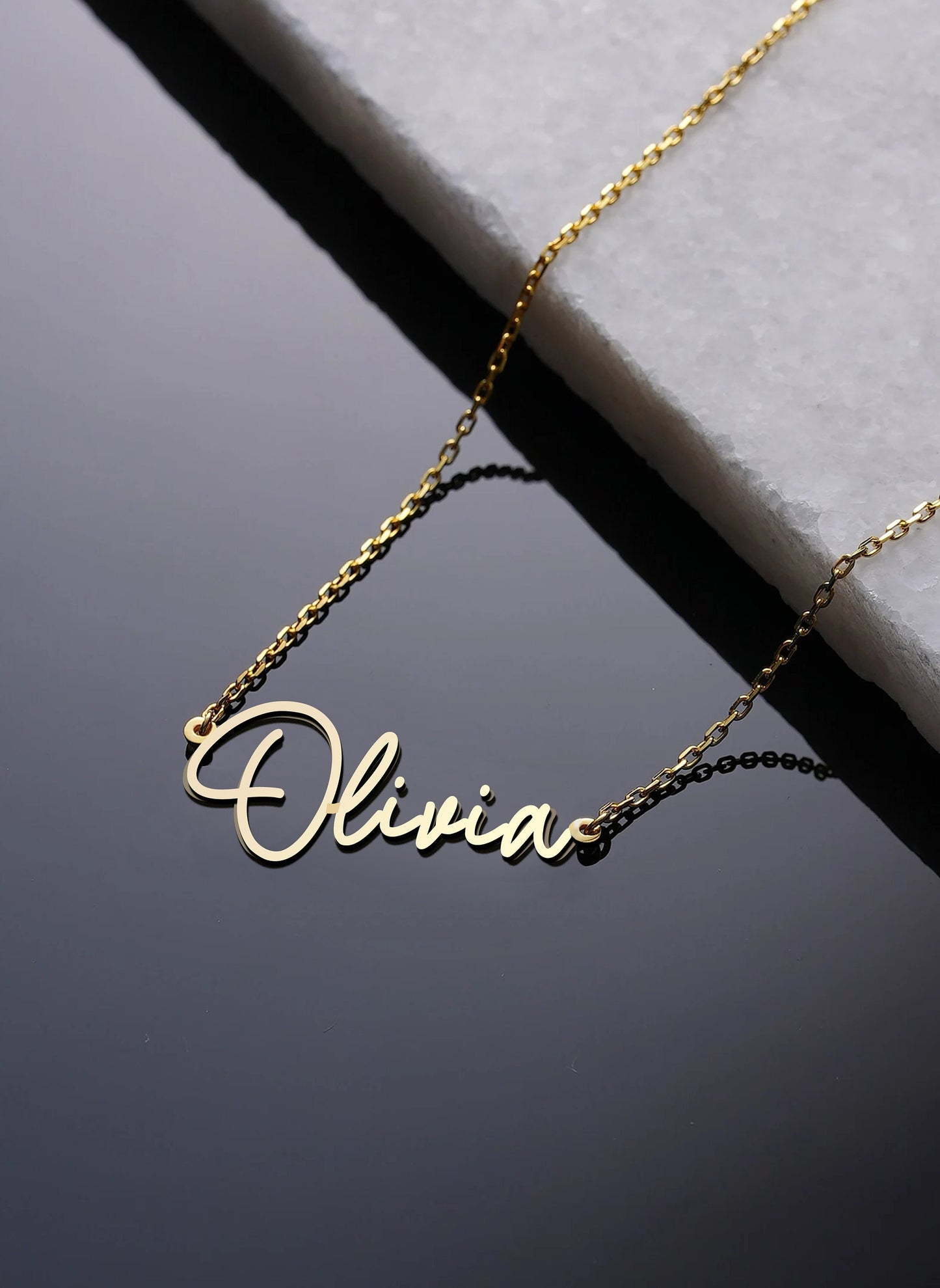 Sterling Silver 925 Personalize Name Necklace Any Name