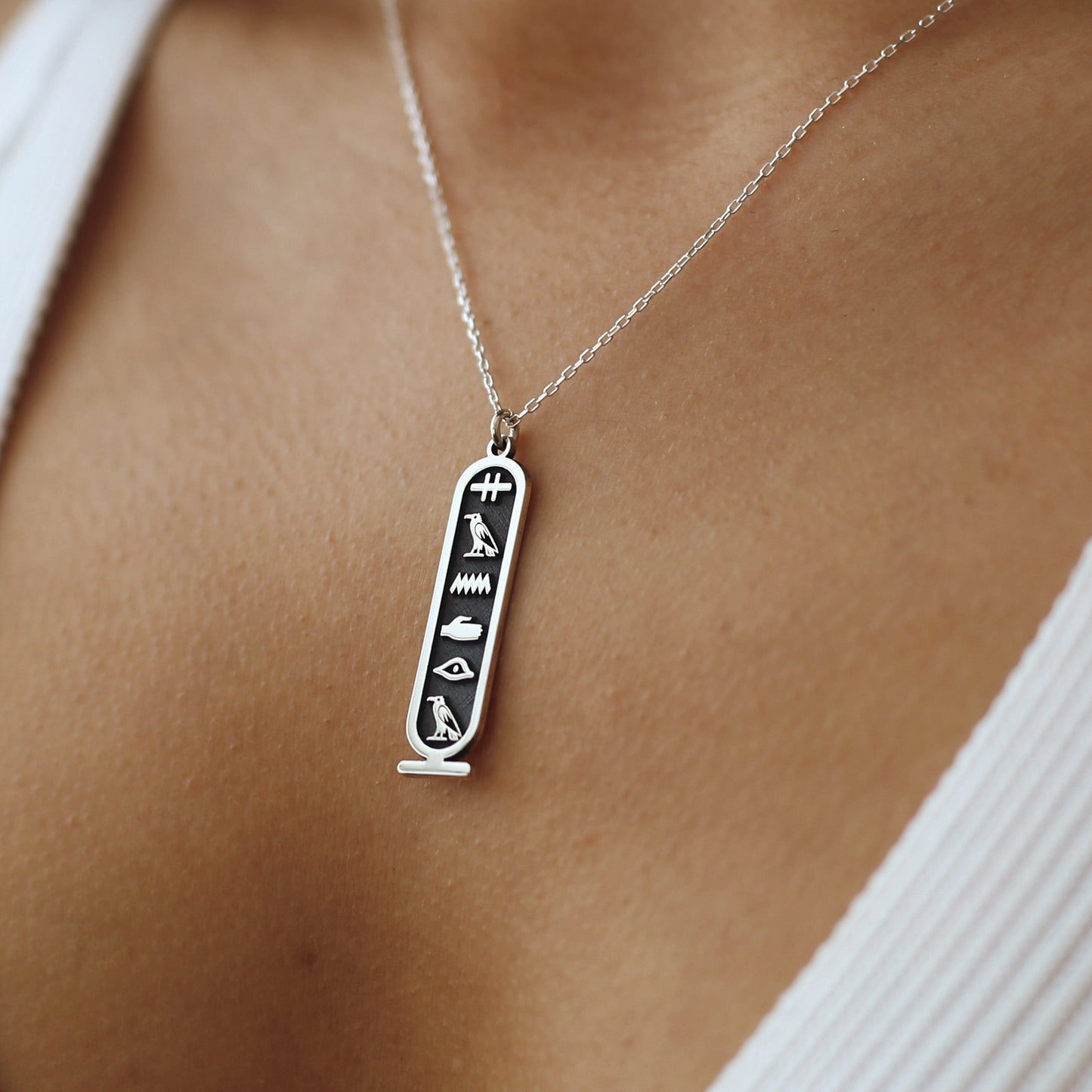 Egypt jewelry, Egypt necklace, Cartouche necklace, Ancient egypt, Egypt jewelry for woman, Ancient egypt jewelry, Hieroglyph name necklace,