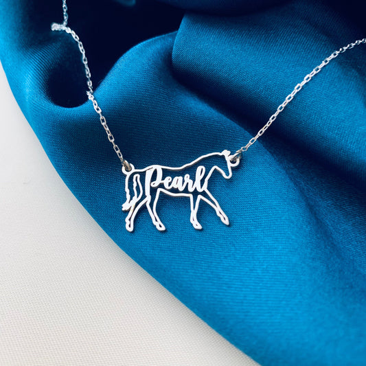 Horse Necklace, Horse Necklace for Woman