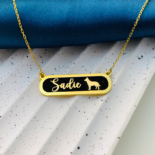 Dog Name Necklace