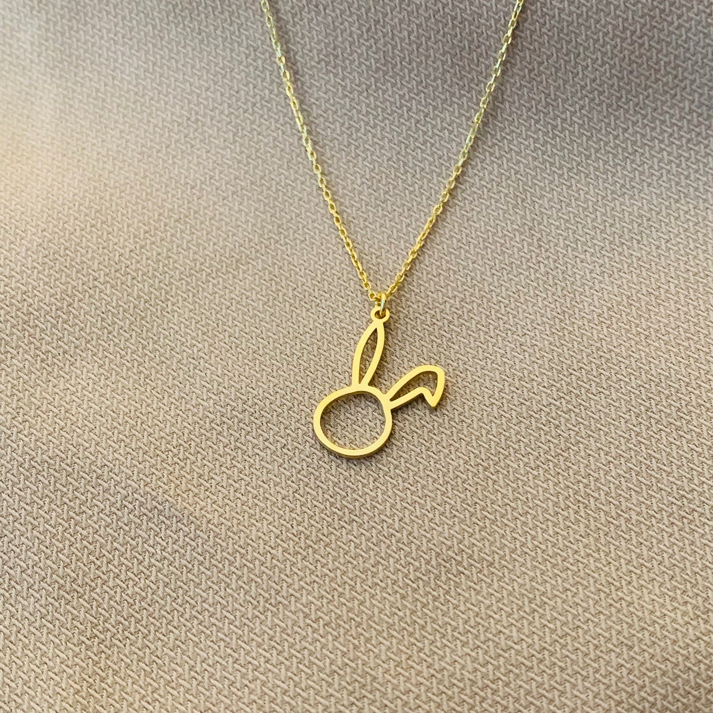 Rabbit Necklace, Bunny Necklace, Easter Bunny Rabbit Jewelry Necklace, Celebrate Easter with a Bunny Necklace, Christmas gift Necklace