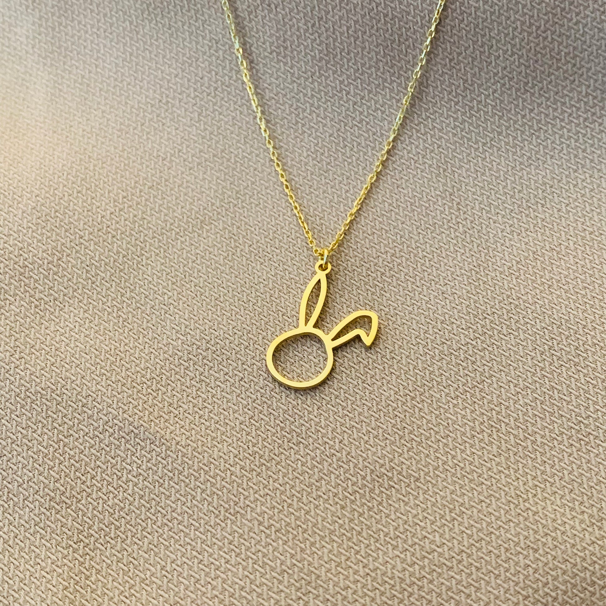 Rabbit Necklace, Bunny Necklace, Easter Bunny Rabbit Jewelry Necklace, Celebrate Easter with a Bunny Necklace, Christmas gift Necklace