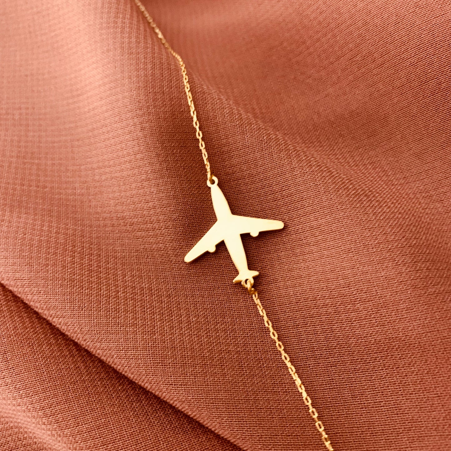 Airplane necklace, Plane necklace, Airplane necklace for women, Travel necklace, Airplane jewelry, Silver airplane necklace, Pilot necklace