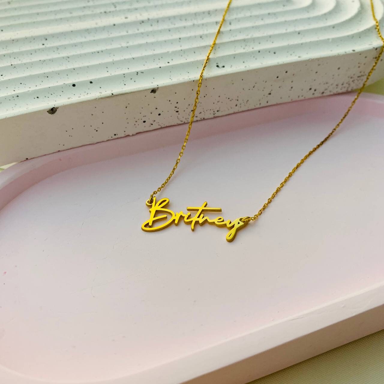 Personalized Name Necklace 925 Sterling Silver - Custom Name Jewelry - Gift For Moms - Gift for Her - Personalized Necklace