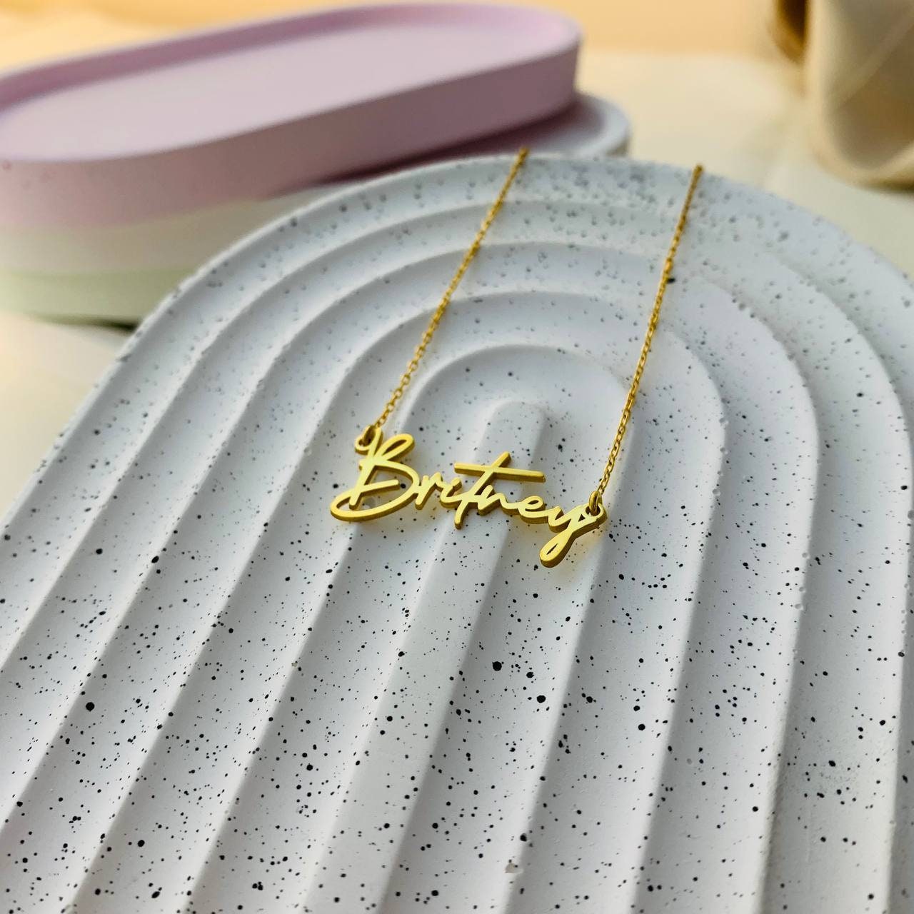 Personalized Name Necklace 925 Sterling Silver - Custom Name Jewelry - Gift For Moms - Gift for Her - Personalized Necklace