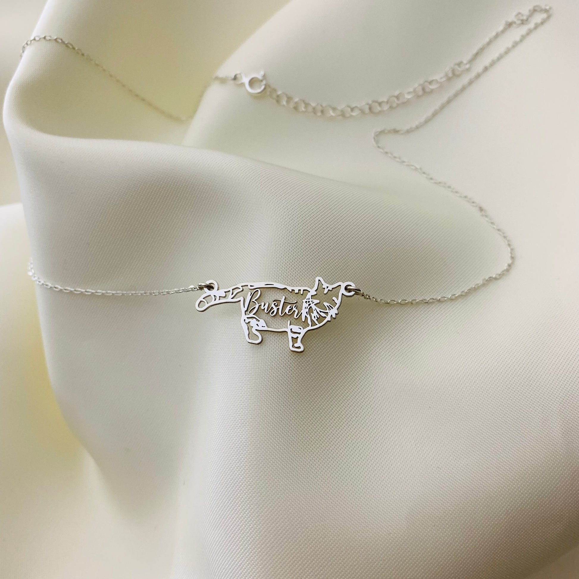 Cat Necklace, Cat Necklace with Name, Custom Cat Name Necklace,Cat Breeds Jewelry, Cat Memorial Gift, Cat Mom Gitfs, Cat Loss Gift