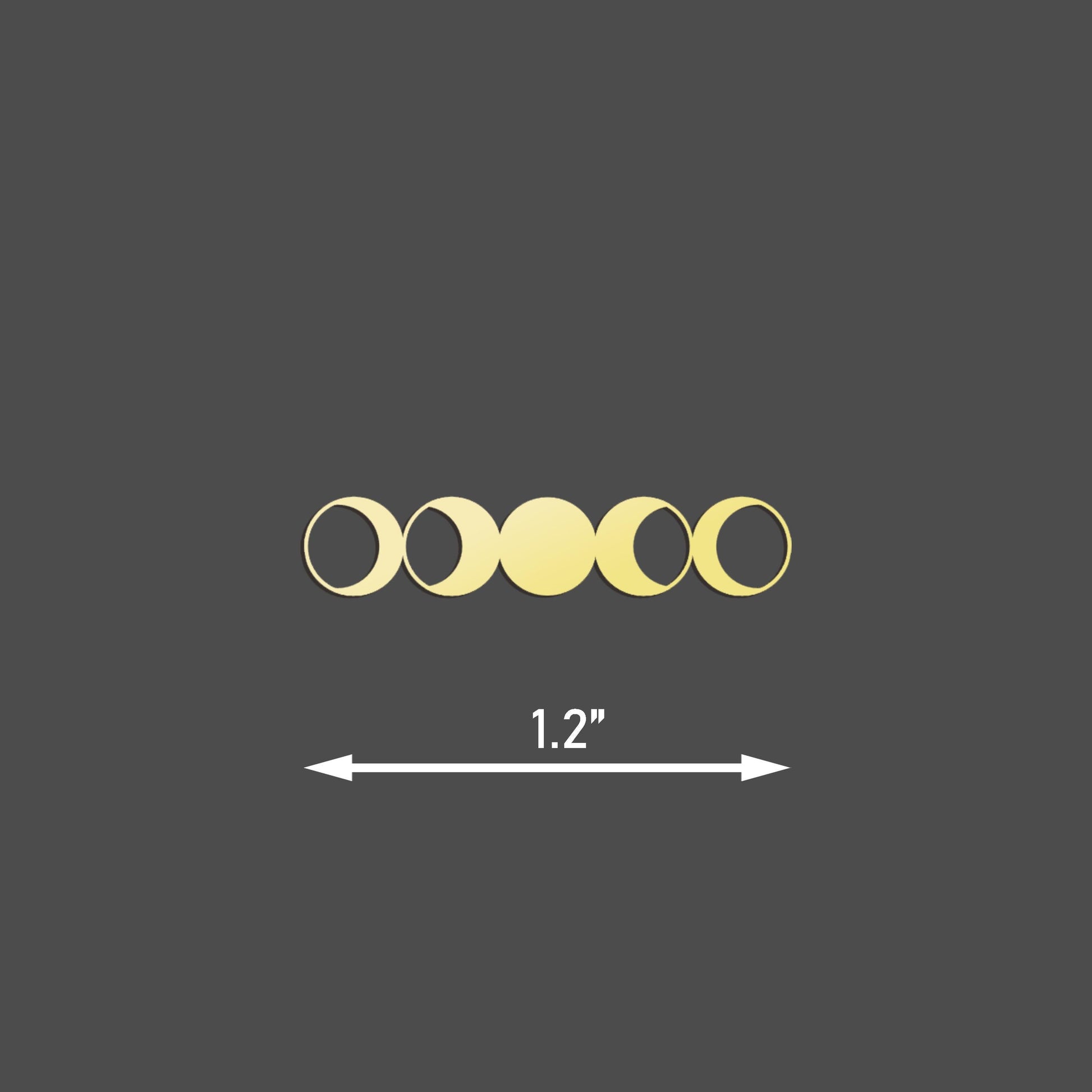 Moon Phases Necklace - Celestial Lunar Cycle Pendant - Mystical Jewelry for Nature and Moon Lovers - Unique Holiday Gift