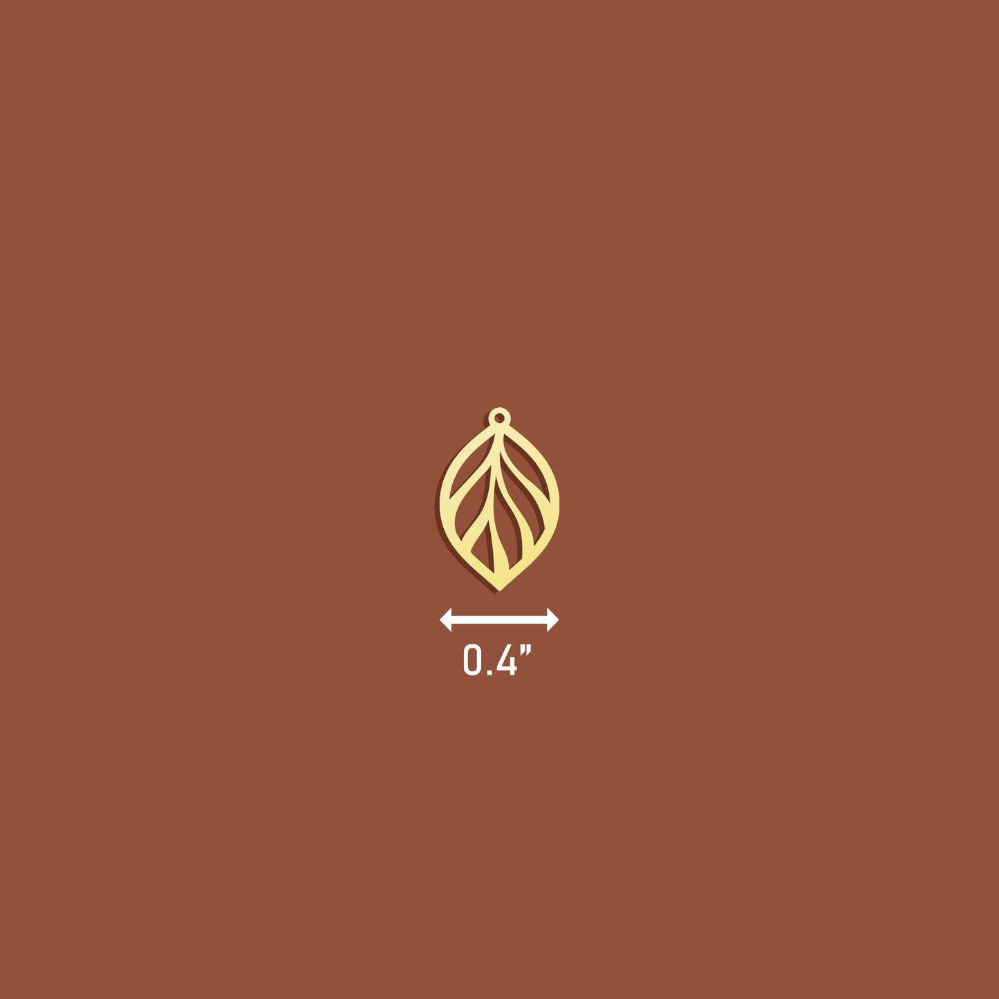 18K Gold Tiny Leaf Necklace, Leaf Pendant Necklace, Minimalist Leaf Charm, Small Leaf Necklace, Elegant Nature Jewelry, Nature Lovers Charm