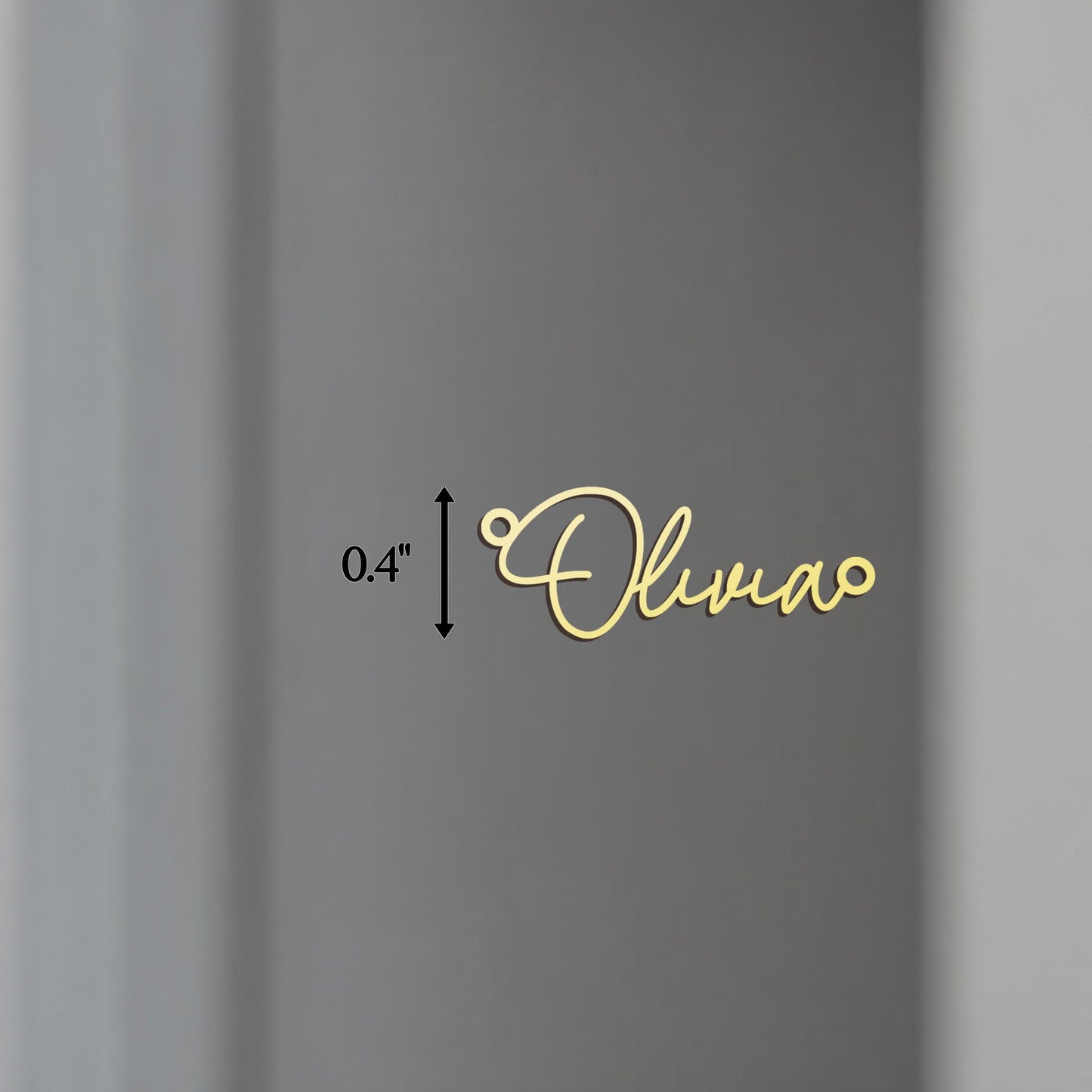Personalized Name Necklace: Sterling Silver, Minimalist Script Jewelry