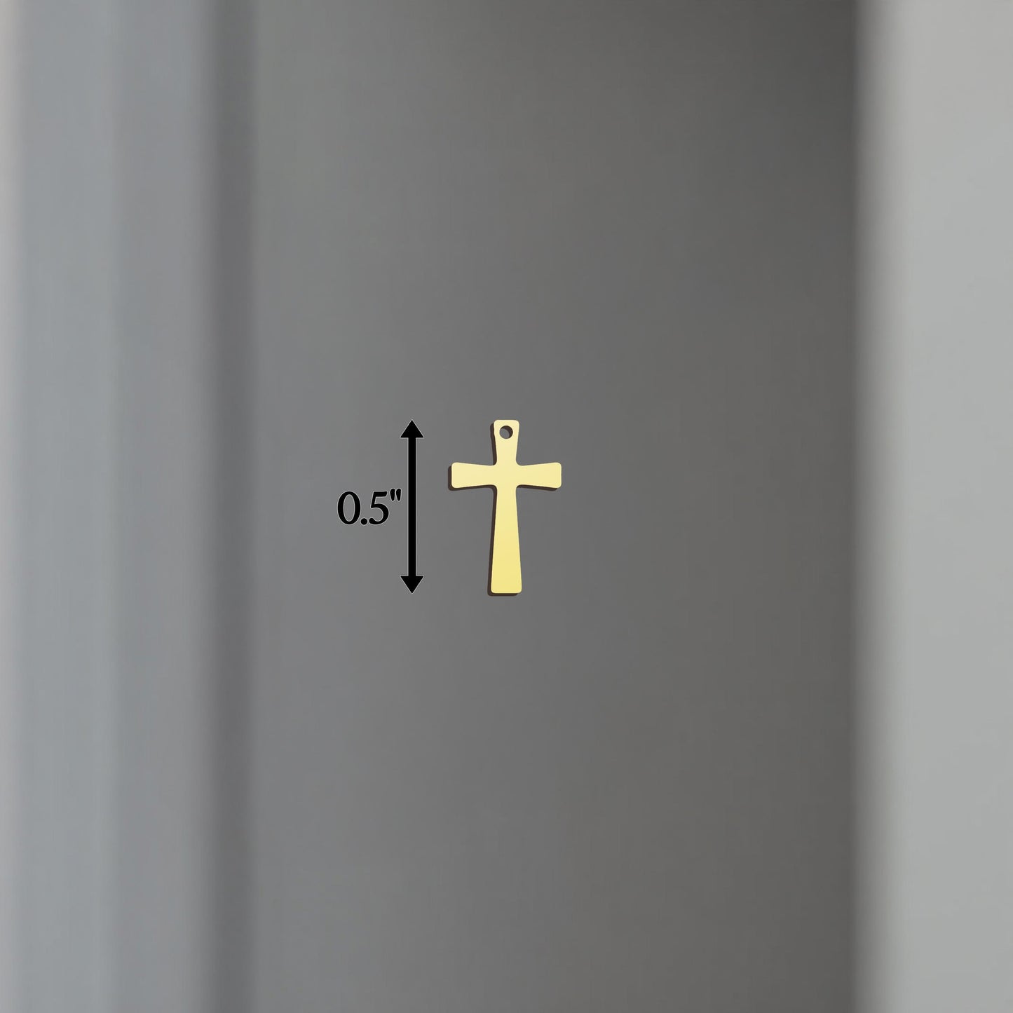 Minimalist Cross Necklace, Cross Necklace for Women, Sterling Silver Tiny Cross Pendant, Crucifix Charm Necklace, Christian Religious Gift