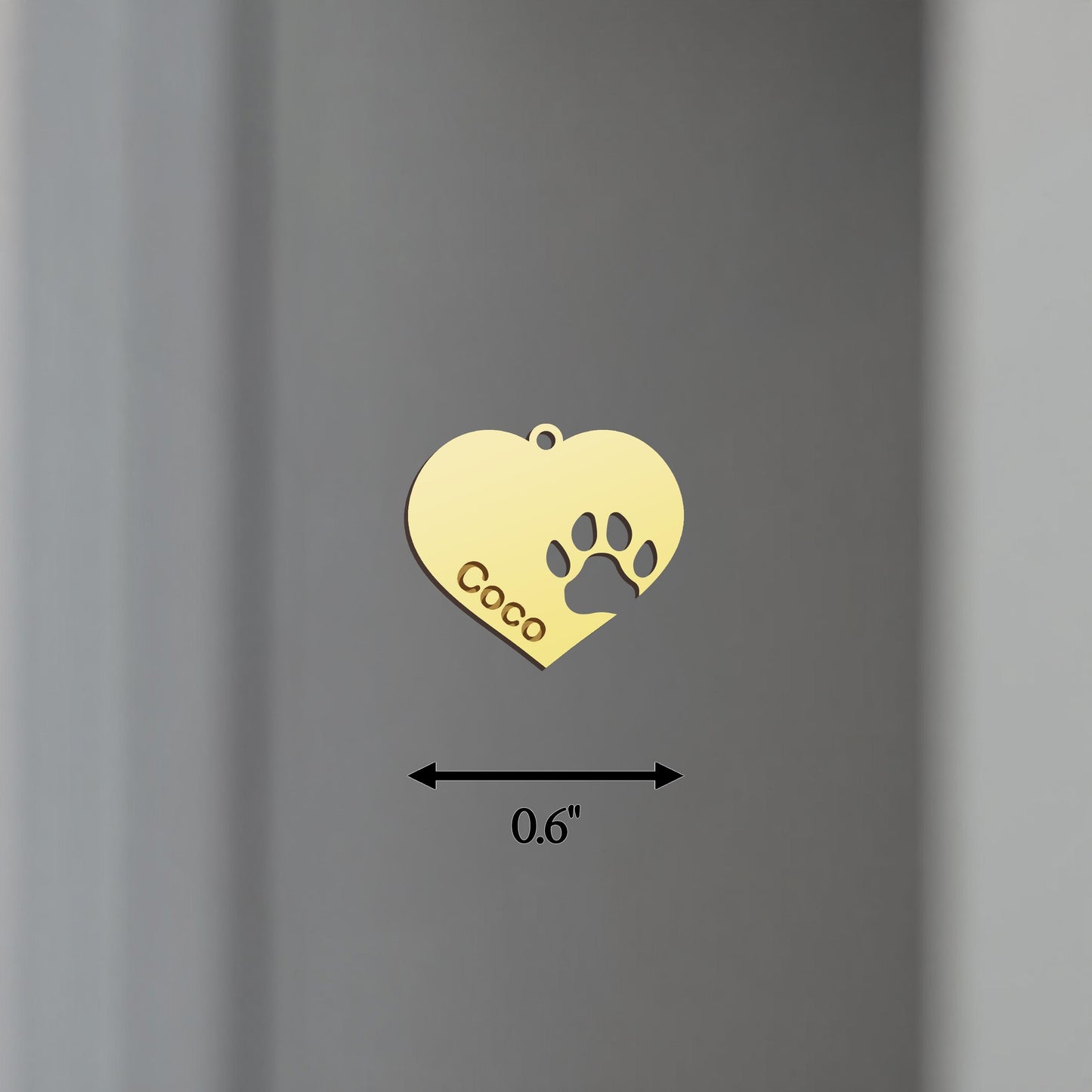 Personalized Paw Print Necklace: Sterling Silver Pet Memorial Gift