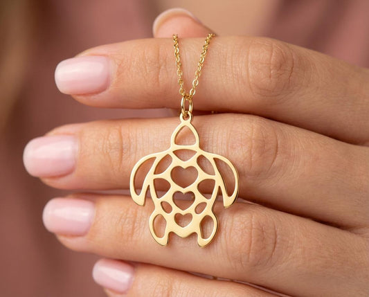 Turtle Totem Necklace, Symbol of Longevity, Good Luck Charm, Wisdom Pendant, Patience Symbol, Spiritual Animal Jewelry, Protection Amulet